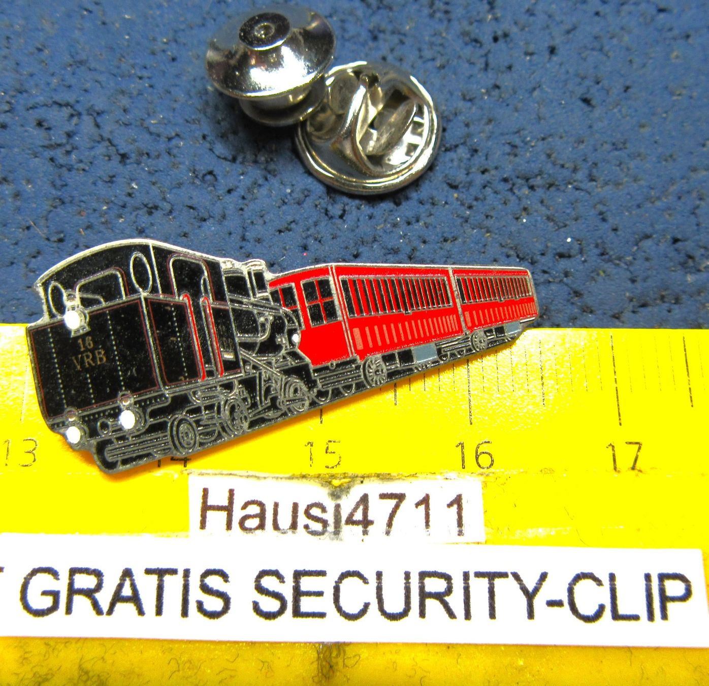 Swiss Placchette & Badge: RIGI BAHN SMD PIN SCHMID-MÜLLER DAMPFLOK H2/3 – Usato da Ettingen venduto da Hausi4711