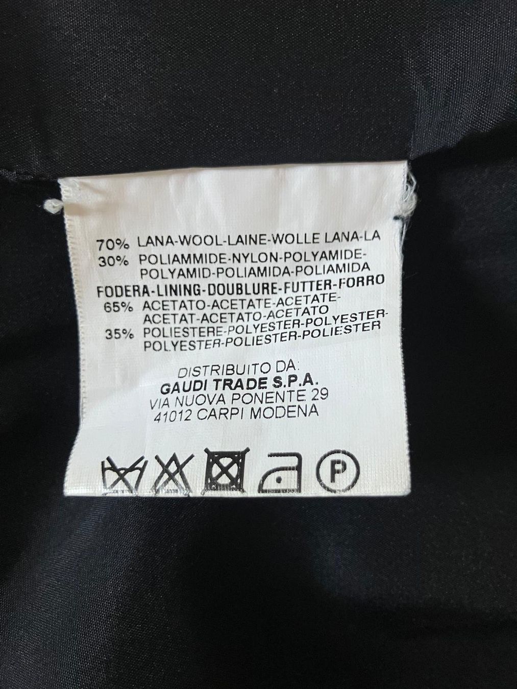 Cappotti: Gaudì Wool Blend Jacket – Usato da Monte Carasso venduto da arn_dime 6