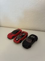 Hotwheels Ferrari f50, Porsche Carrera GT, Corvette