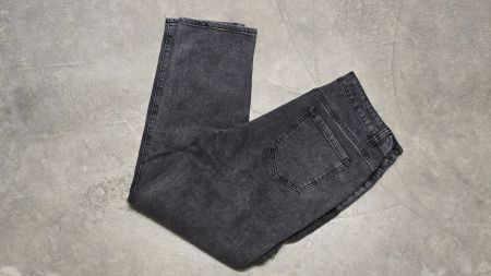Damen Jeans Grey-Wash - L - Slim / Regular Fit 👖