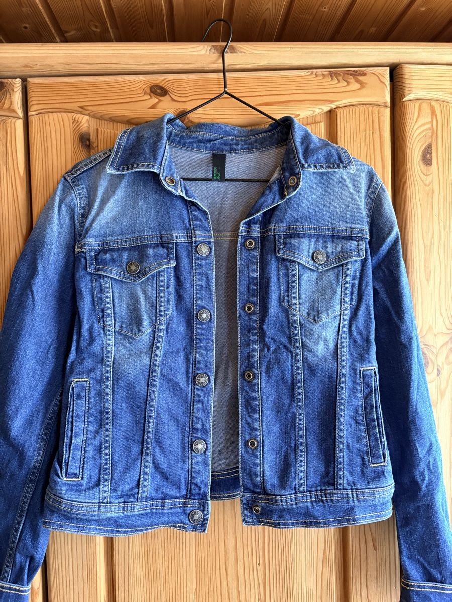 Benetton Giacche: Jeans Jacke Gr. 38 Benetton – Usato da Degersheim venduto da Ula23