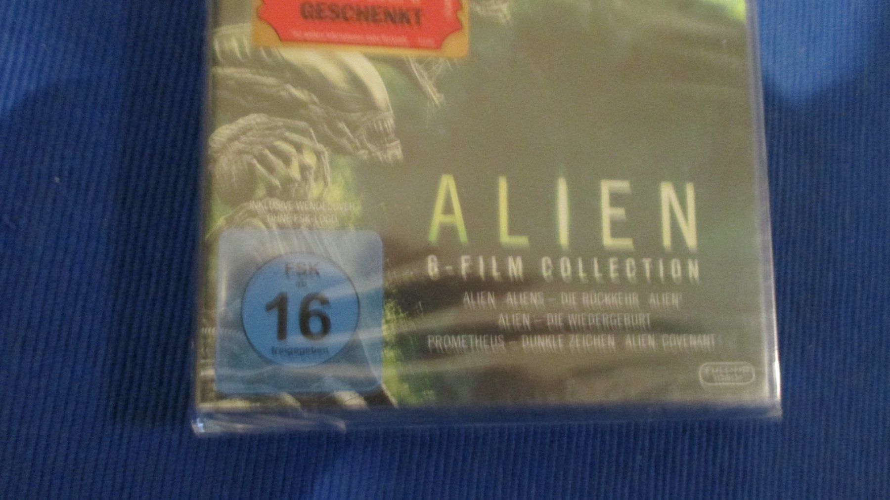 Tous les DVDs: ALIEN 1-6 ALLE / blu ray  TOP – Neuf avec emballage d'origine à Wattenwil par Firebird1 2