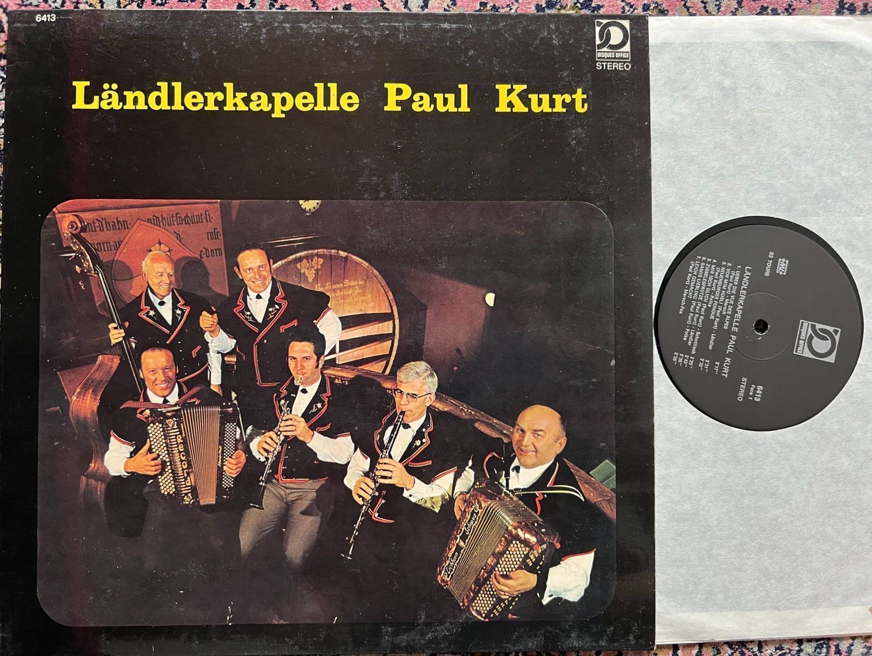 Dischi in vinile: Ländlerkapelle Paul Kurt - LP GEWASCHEN – Usato da Unterseen venduto da vinylmore