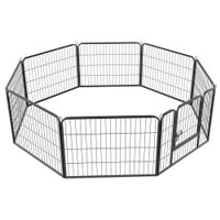 Welpenlaufstall 8 eckig 80 x 60 cm