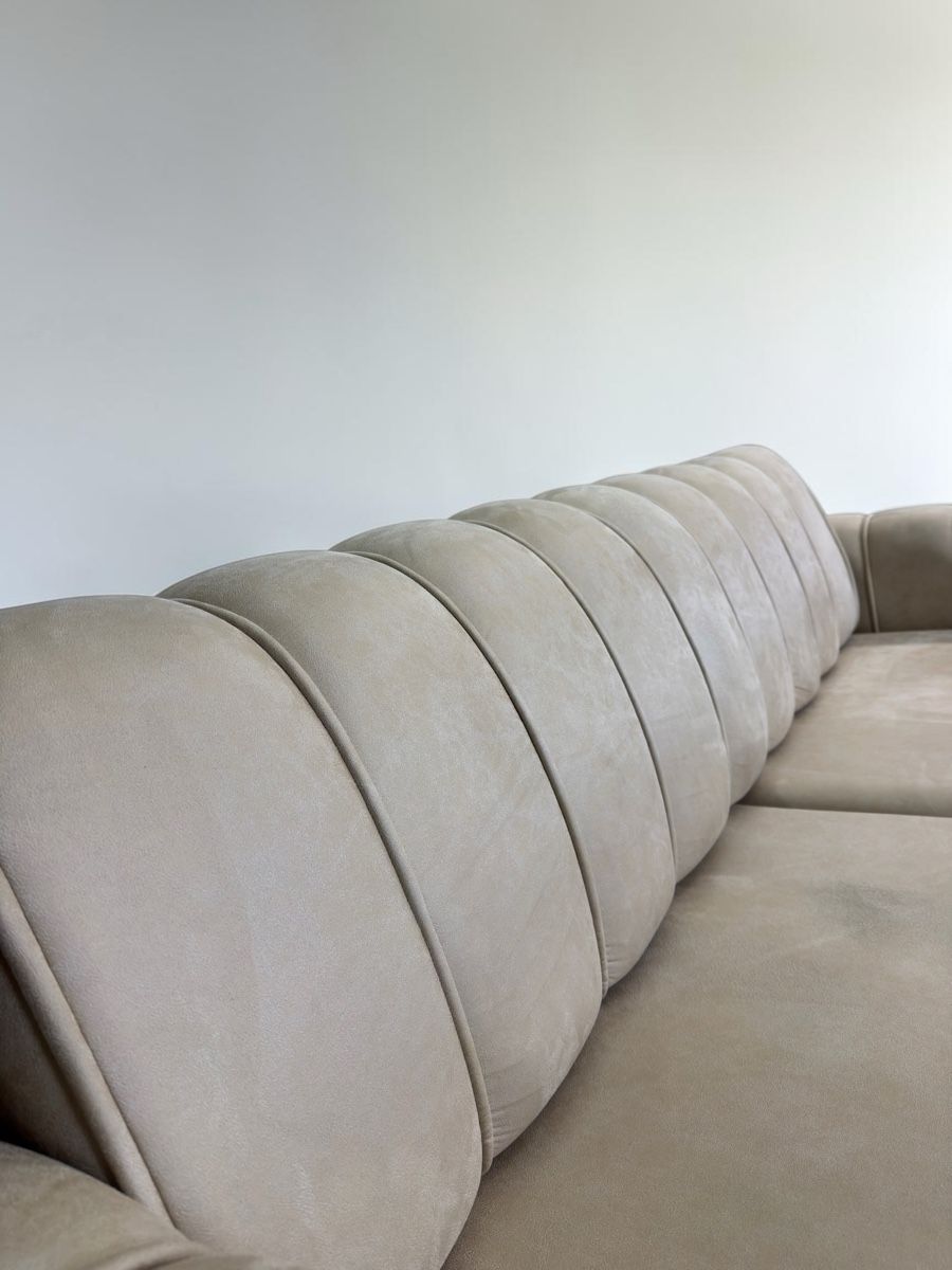 Sofas: 3-teiliges Wohnzimmer-Sofaset Sandbeige – D'occasion à Bachenbülach par Sofalab.swiss 6