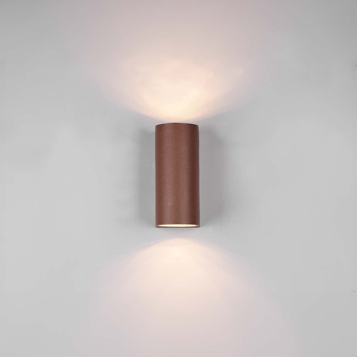 Lampade: Aussen Wandleuchte, Braun, 15 cm Höhe – Nuovo (secondo la descrizione) da Kreuzlingen venduto da Smart-Light 1