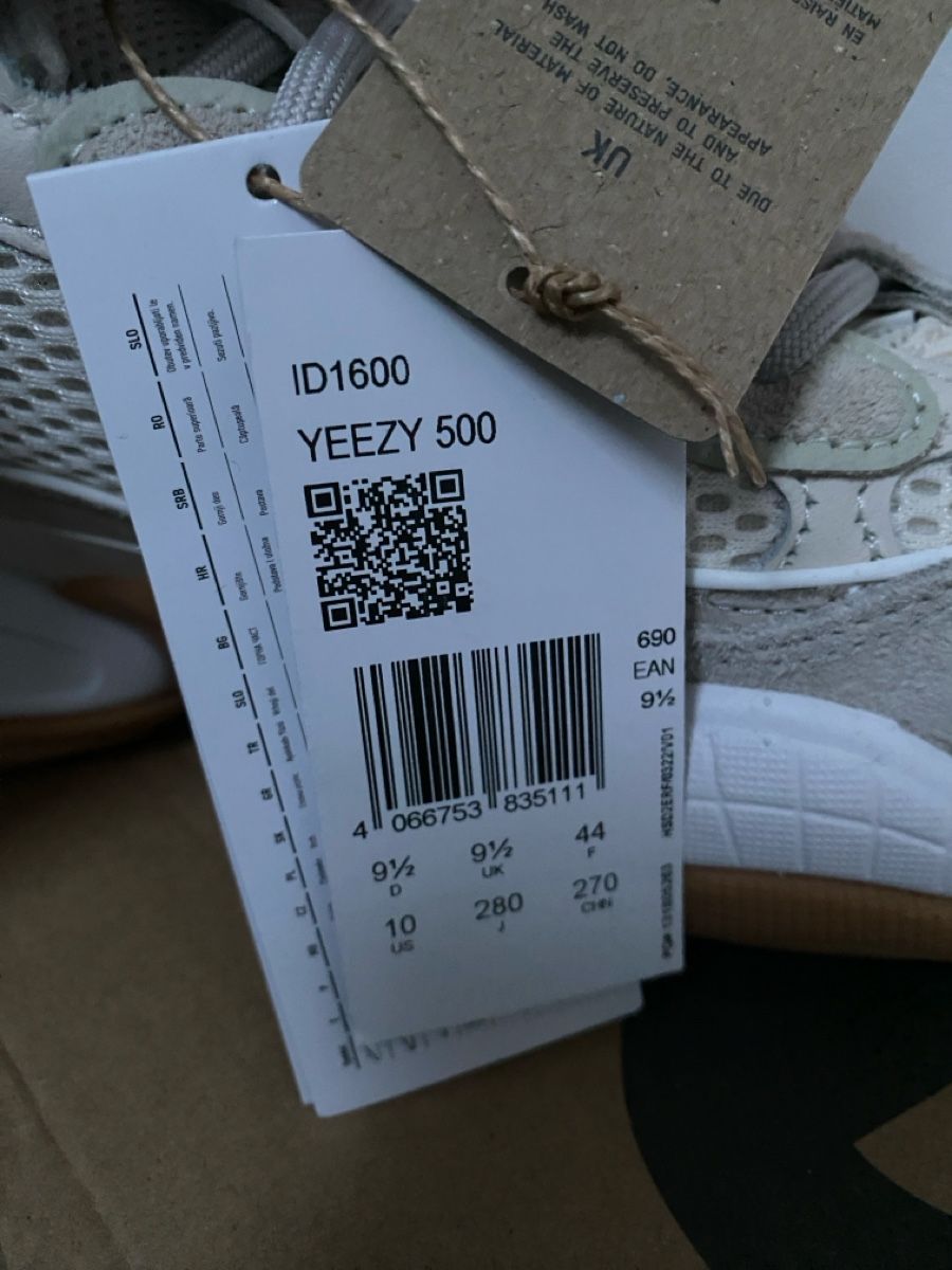 Scarpe da uomo: Yeezy 500 Stone Taupe NEU – Nuovo e nell'imballaggio originale da Berg (Dägerlen) venduto da lonzokeed 5
