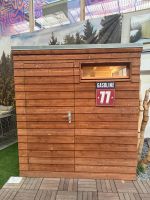 Gerätehaus aus Holz – Ausstellungsstück