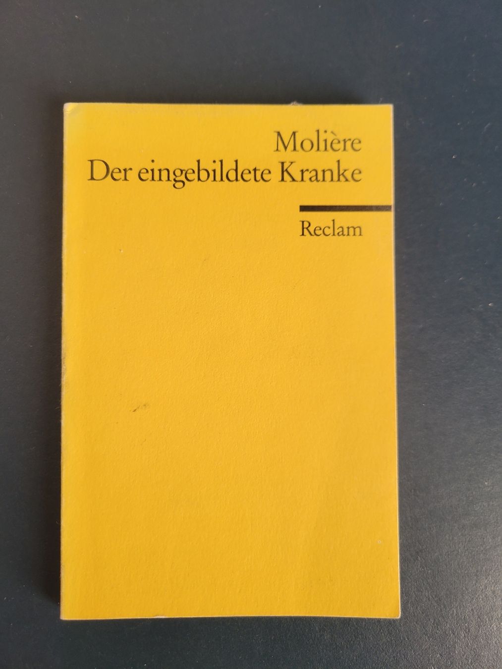 Libri: Der eingebildete Kranke (Molière) – Usato da zürich venduto da Annettemana