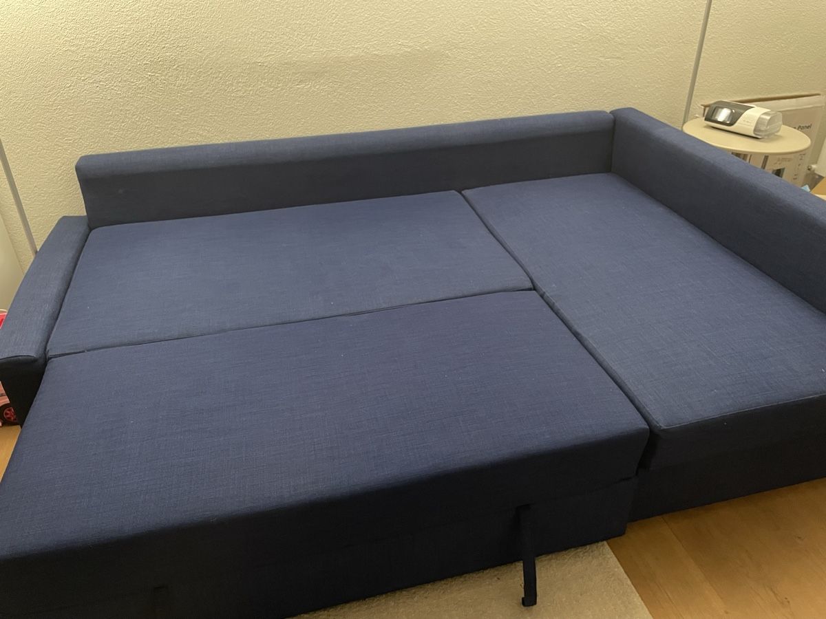 Ikea Divani: IKEA FRIHETEN Ecksofa mit Bettfunktion – Usato da Adliswil venduto da sim_zpz7 1