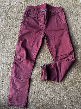 Maloja Outdoorhose rostrot XS