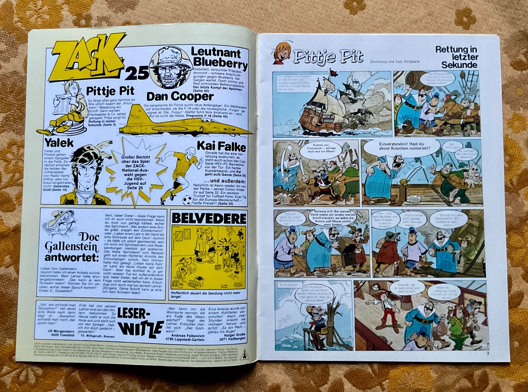 Comics: Zack Heft Nr 25 von 1980 – Gebraucht aus Endingen von nathan05 1
