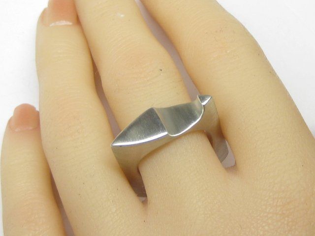 Anelli: extravaganter Ring Silber 925 Gr. 55 – Usato da Ermatingen venduto da Decovin 2