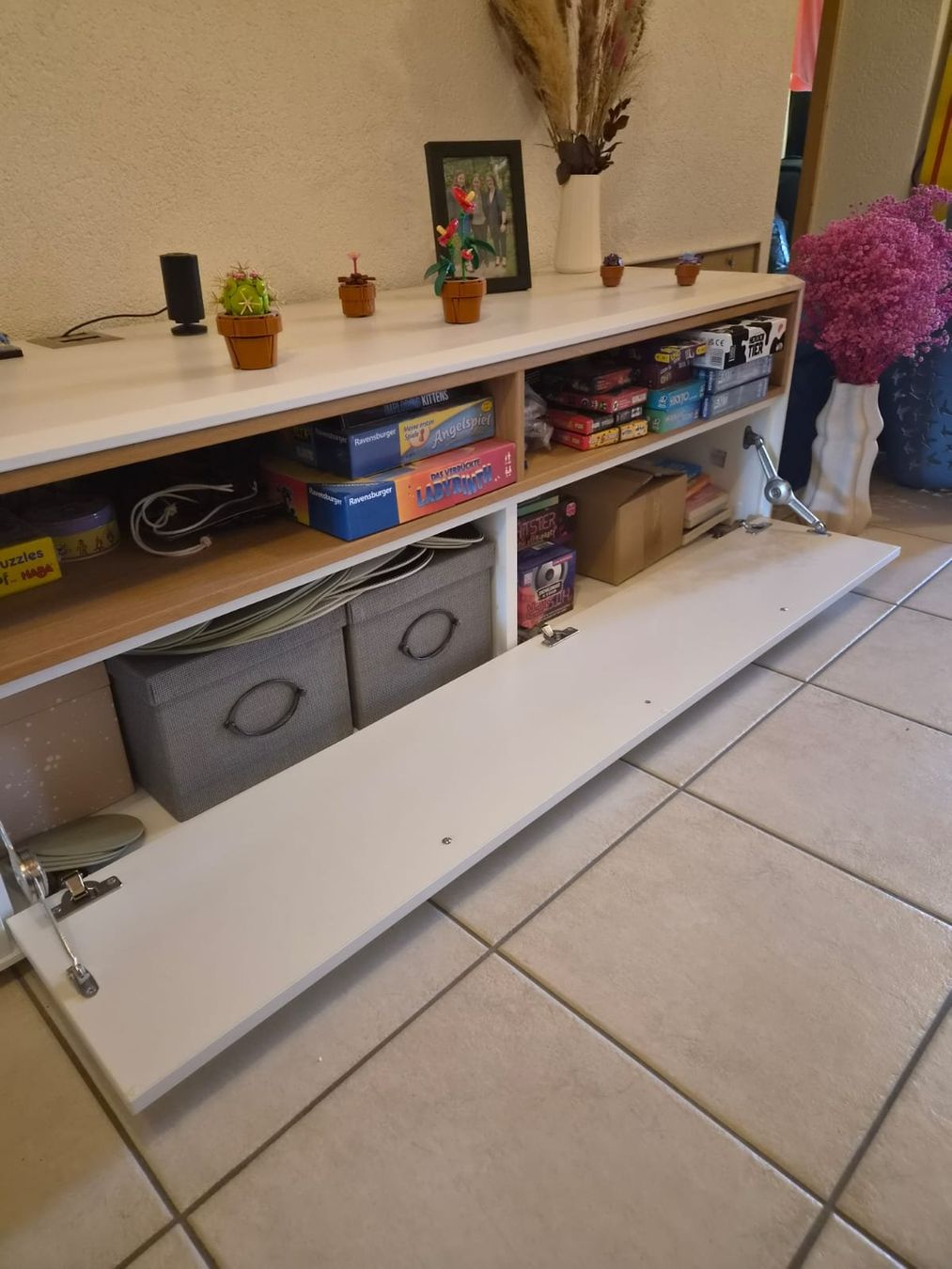 Meubles TV: Medienboard Holz / Weiss – D'occasion à Uttigen par Vanessa1931 1