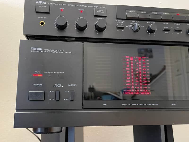 Yamaha Verstärker: Yamaha M45 + Yamaha C45 – Gebraucht aus Lugano von Arkangel047 2