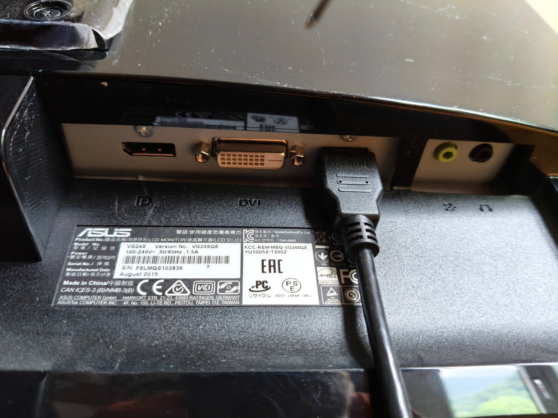Asus Monitor: Monitor ASUS VG248QE – Usato da Chernex venduto da Lama1822 2