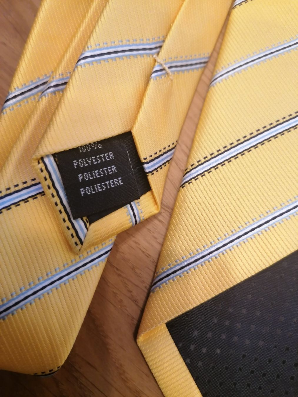 Cravatte: Dunlop Krawatte Polyester - Nr. 195 – Usato da Basel venduto da vintagecollector 3