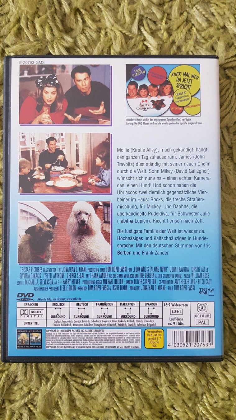 Tutti i DVDs: Kuck' mal wer da jetzt spricht! – Usato da Dornach venduto da Letizia1987 1