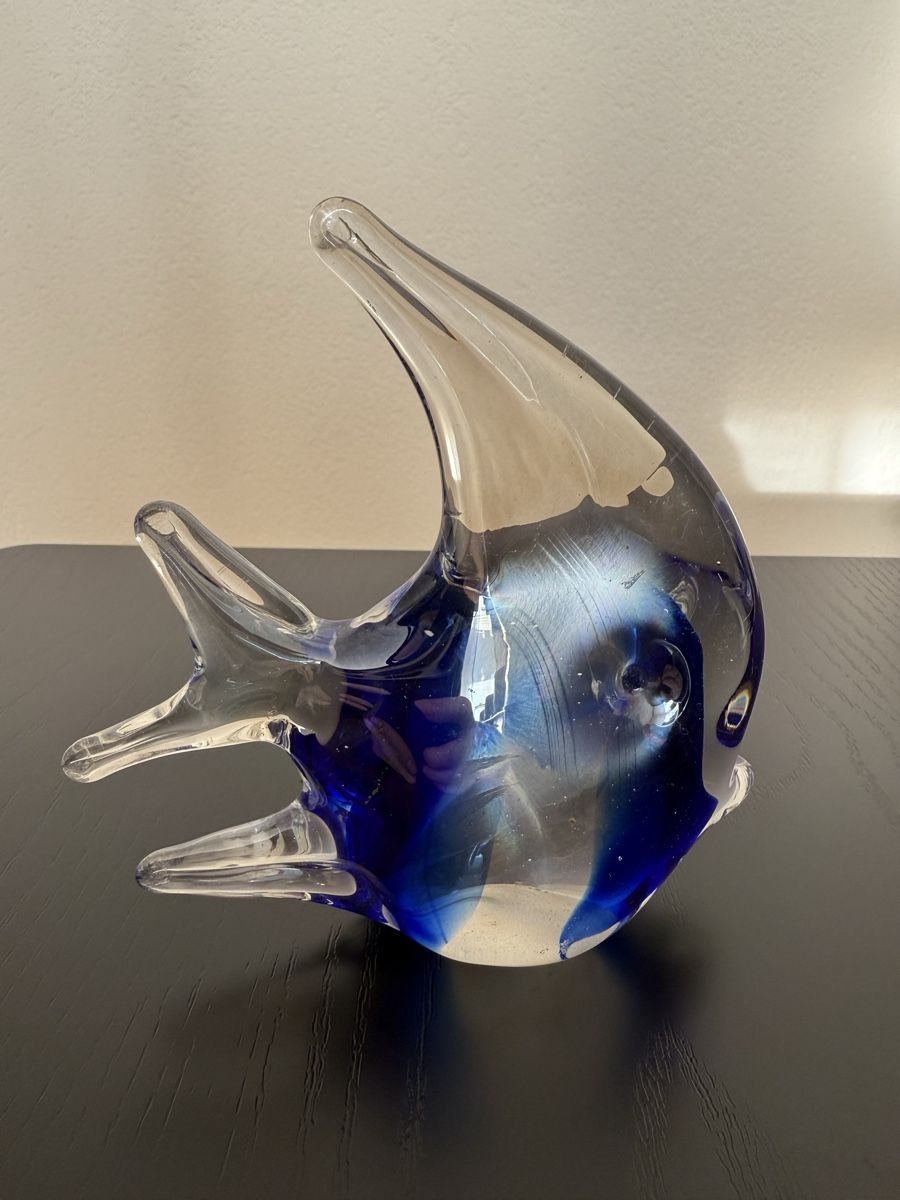 Figuren: Deko-Glasfisch, Murano-Stil, blau/klar – Neu (gemäss Beschreibung) aus Rorschacherberg von drdupor 2