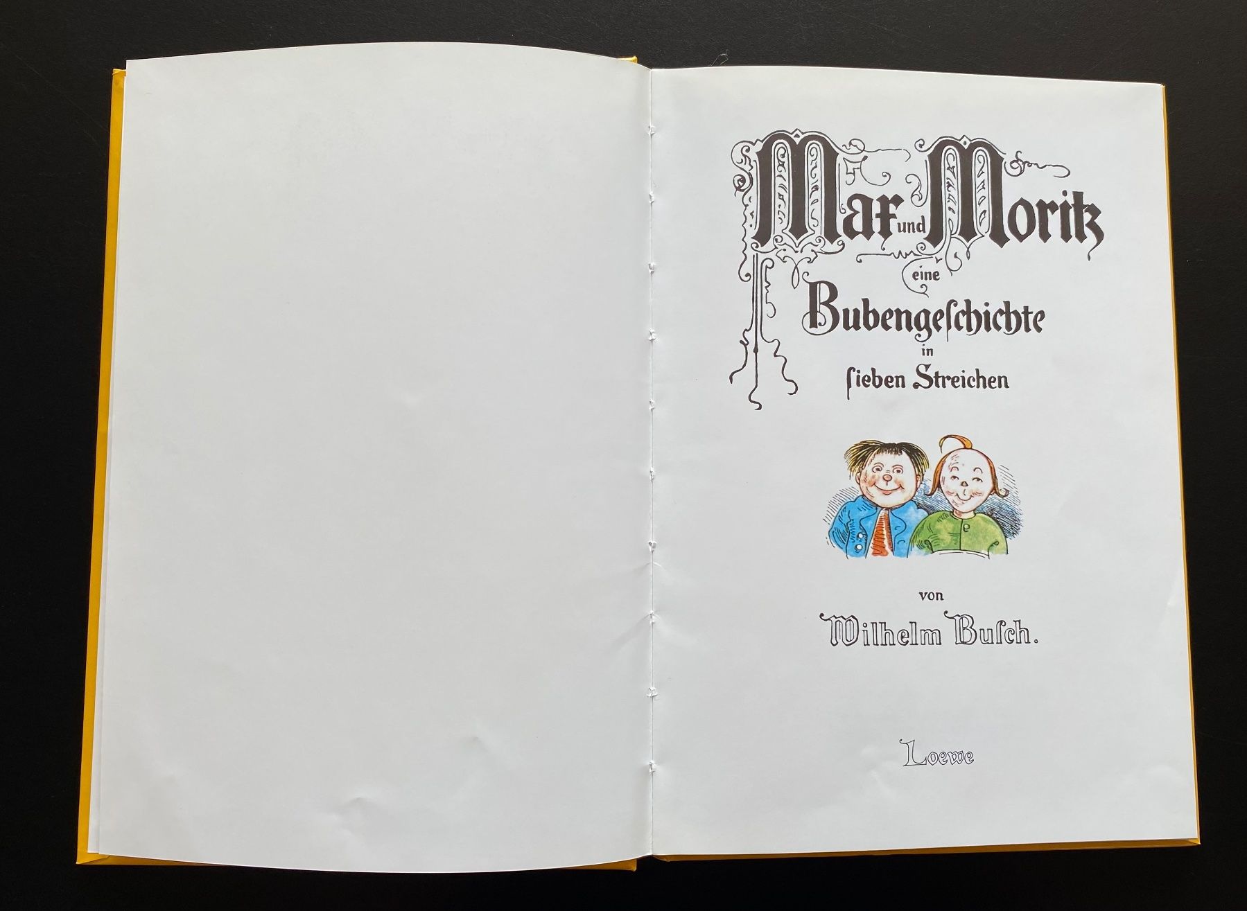 Libri: Max und Moritz / Wilhelm Busch – Usato da Nussbaumen AG venduto da schuba2000 2