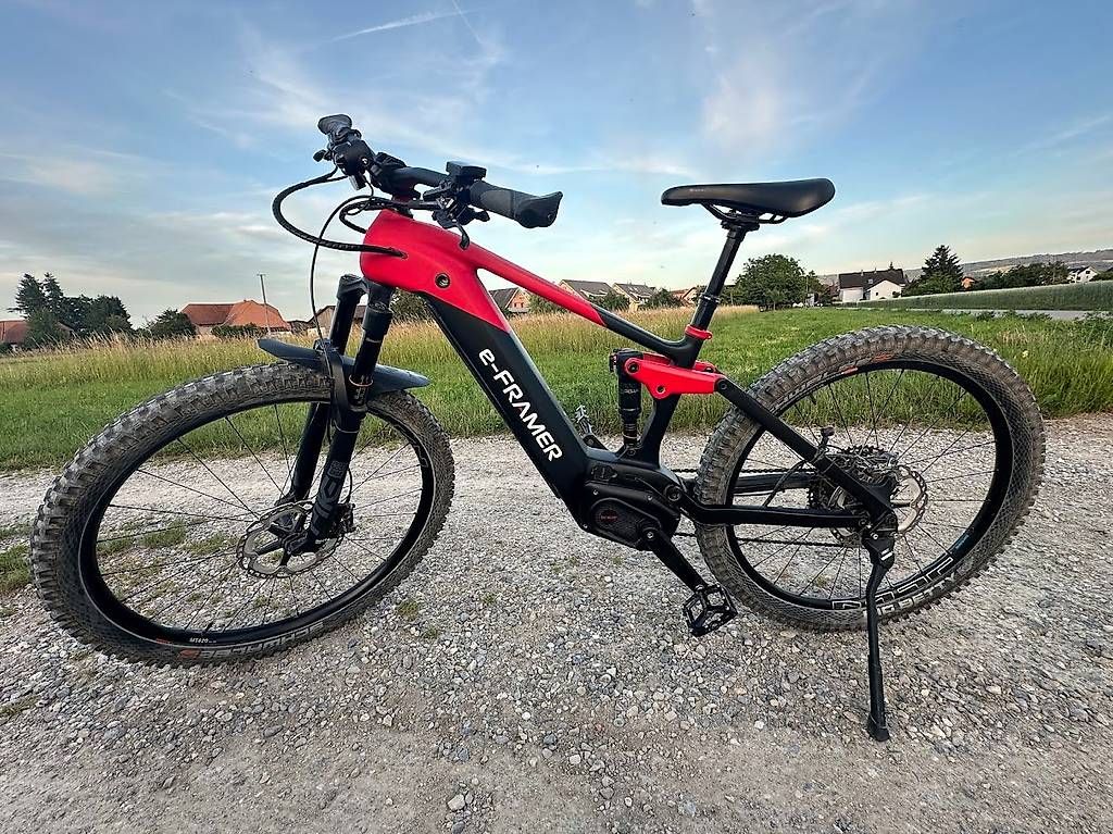 Velos: E Framer Eiger_21 S_ROT – Gebraucht aus Kappelen von tin_8jrs
