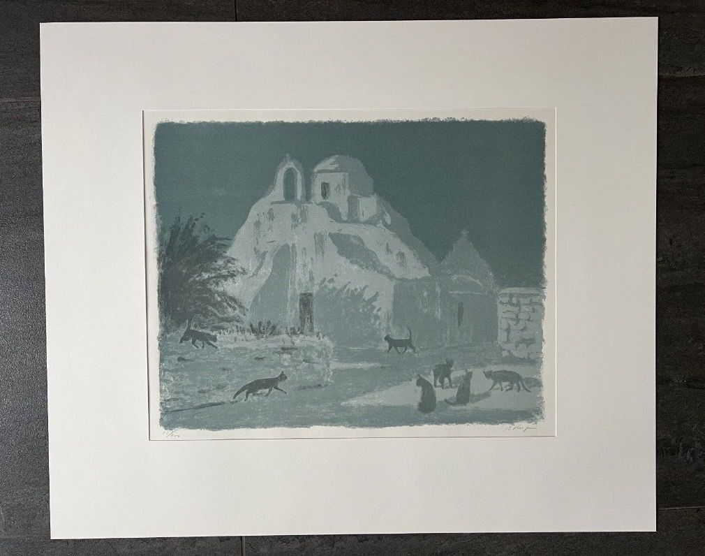 Grafica & Litografie: Anny Vonzun, handsigniert, nummeriert – Usato da Rain venduto da Pic-Ass 2