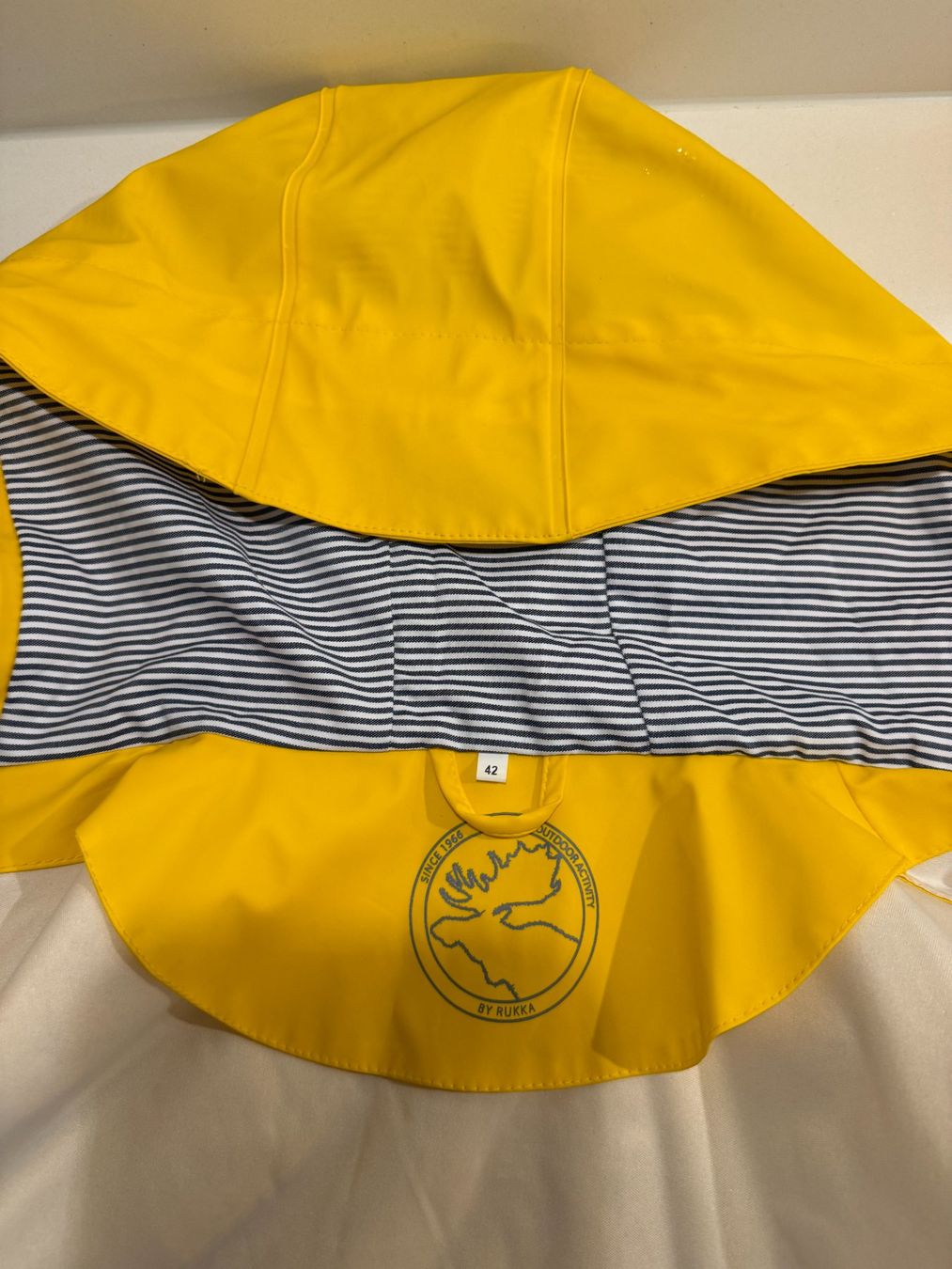 Rukka Giacche: Rukka Yellow Raincoat – Size S – Usato da Wädenswil venduto da alekons 3