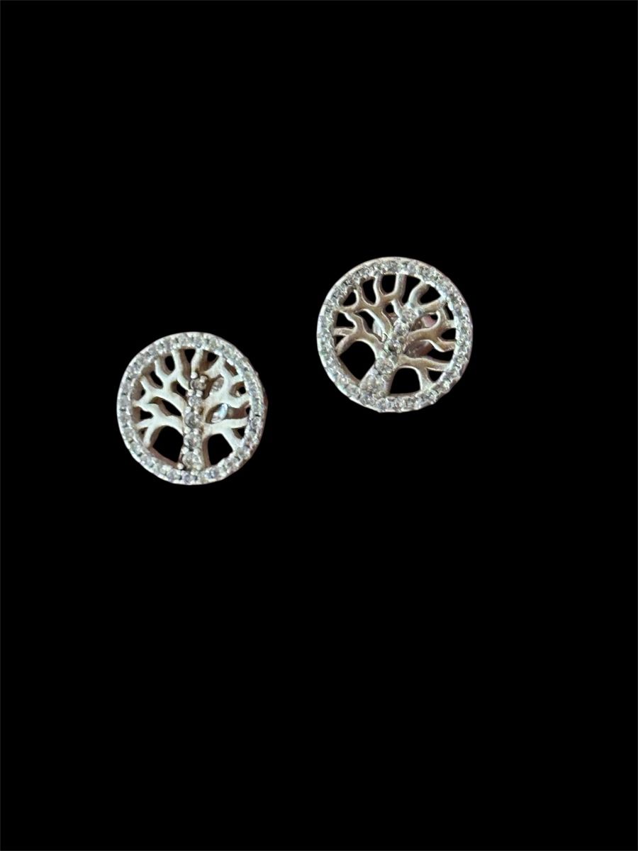 Orecchini pendenti & Orecchini a lobo: Ohrstecker Lebensbaum – Nuovo e nell'imballaggio originale da Niederglatt ZH venduto da Silberschmuck-design