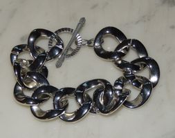 SCHÖNE AMRKETTE EDELSTAHL 20 CM 2 CM NEU