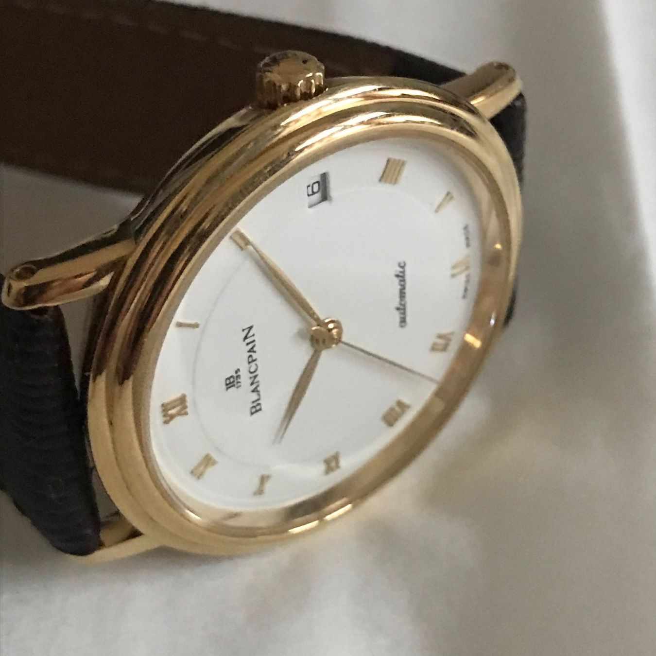 Blancpain Uhren: BLANCPAIN  VILLERET   18 K GG – Gebraucht aus Rodersdorf von luculus46 3