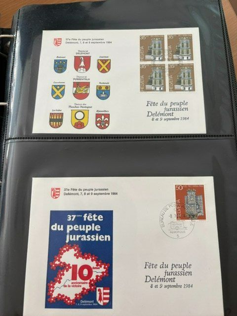 Buste & buste per spedizione: Rare collection philatélique jurassienne – Nuovo (secondo la descrizione) da Palézieux venduto da MyriamEdward 1