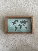 Spardose Weltkarte: "Dreams Come True"