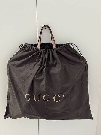 GUCCI Borsa in pelle Shopping Bag NUOVA con pellicola