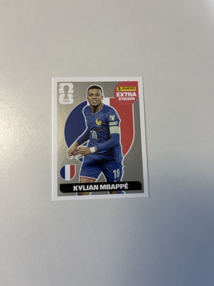 Panini Carte collezionabili: Panini Extra Sticker Mbappe Silber – Nuovo (secondo la descrizione) da Bern venduto da pet_2szh