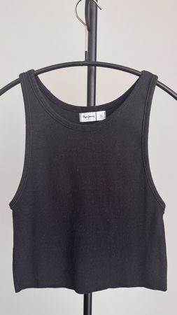 Tanktop „Pepe Jeans“ schwarz Gr. S Baumwolle 