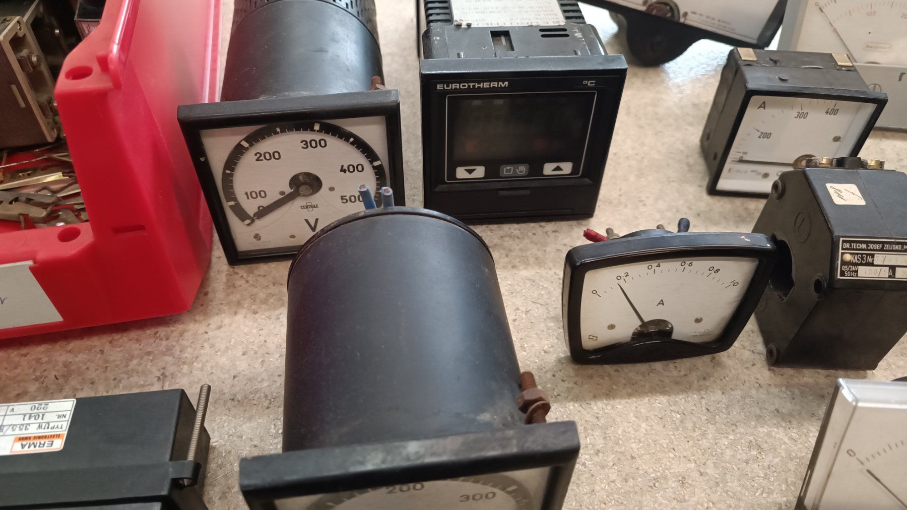 Misurare: Konvolut Messgeräte Amperemeter Voltmeter Frequenzmesser ... – Usato da Reiden venduto da Zofi-Brocki 3