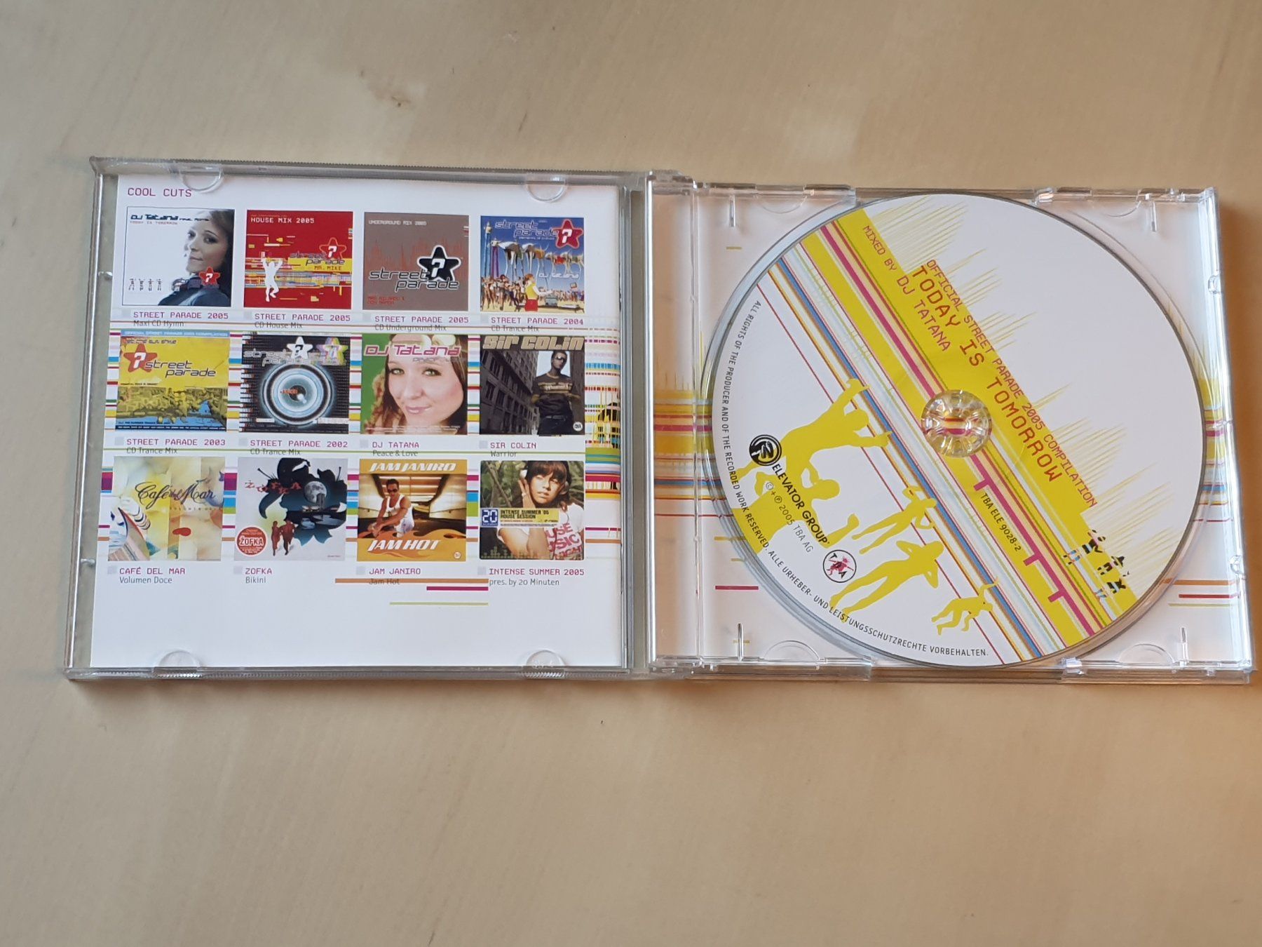 CD: Street Parade 2005 DJ Tatana – Usato da Stansstad venduto da collectorsshop 2