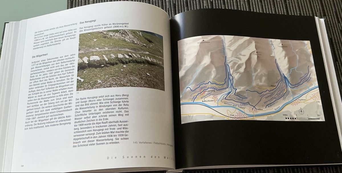 Livres: Die Suonen des Wallis - Rotten-Verlag 2000 – D'occasion à Crans-Montana par plainemorte 5