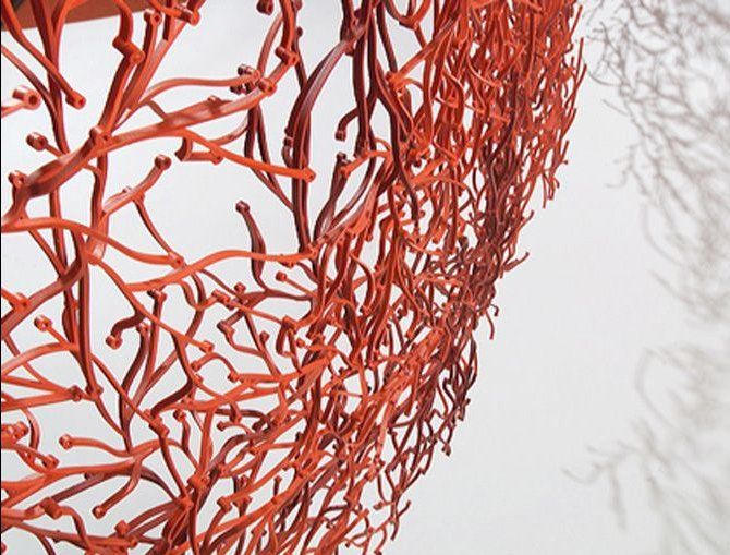 Vitra Tutte le decorazioni: 100x Vitra Algues  Bouroullec  Light Red – Usato da Zollikofen venduto da OberliAG 1