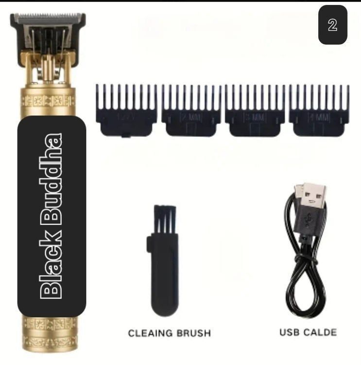 Taglio: Black Buddha Haarschneider Profi Trimmer Bart Rasierer Set – Nuovo e nell'imballaggio originale da Liebefeld venduto da DekoBrokland 1