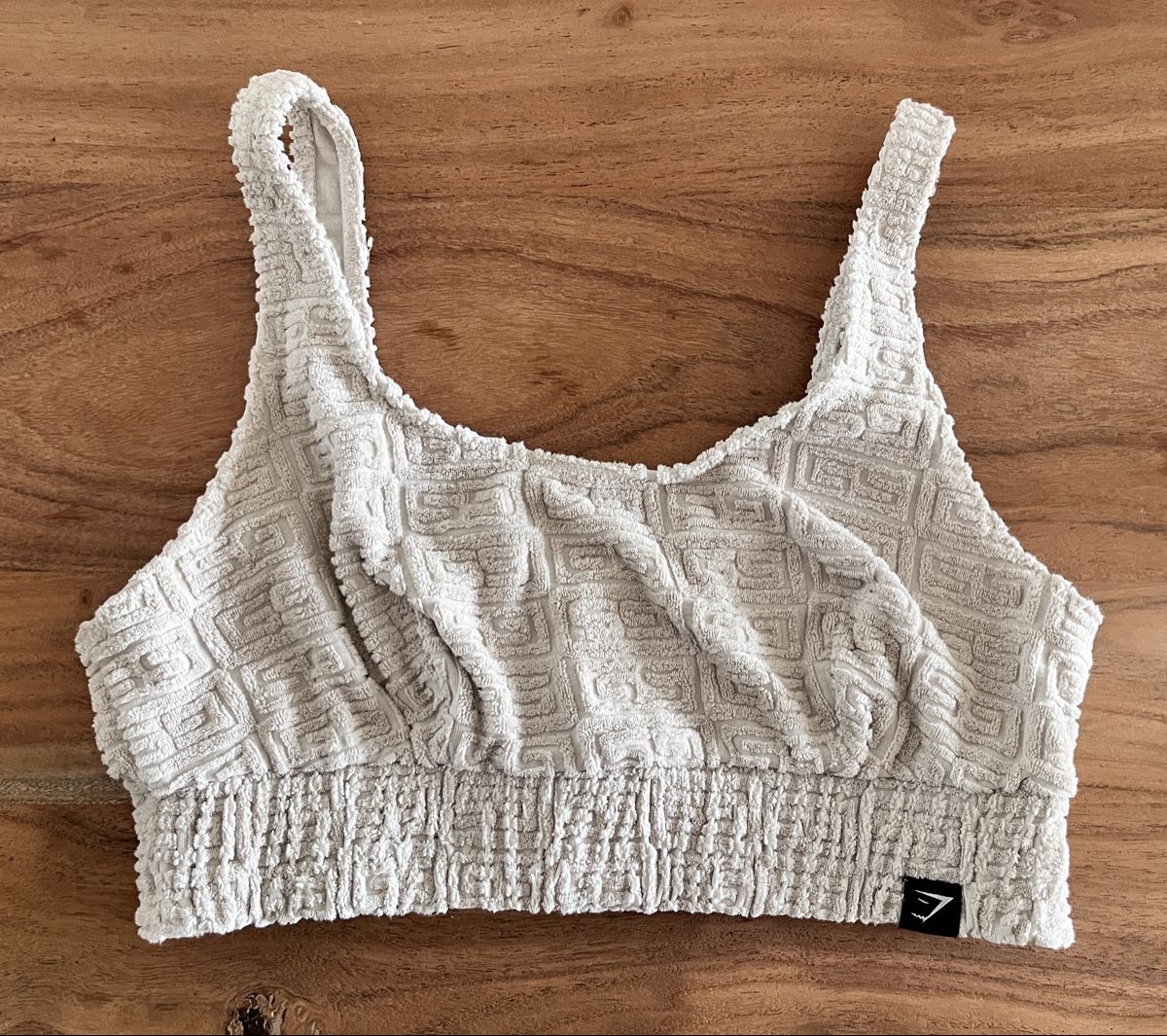 Gymshark Top: Gymshark Top Crem weiß im S Neu – Nuovo (secondo la descrizione) da Herisau venduto da dav_7zn2