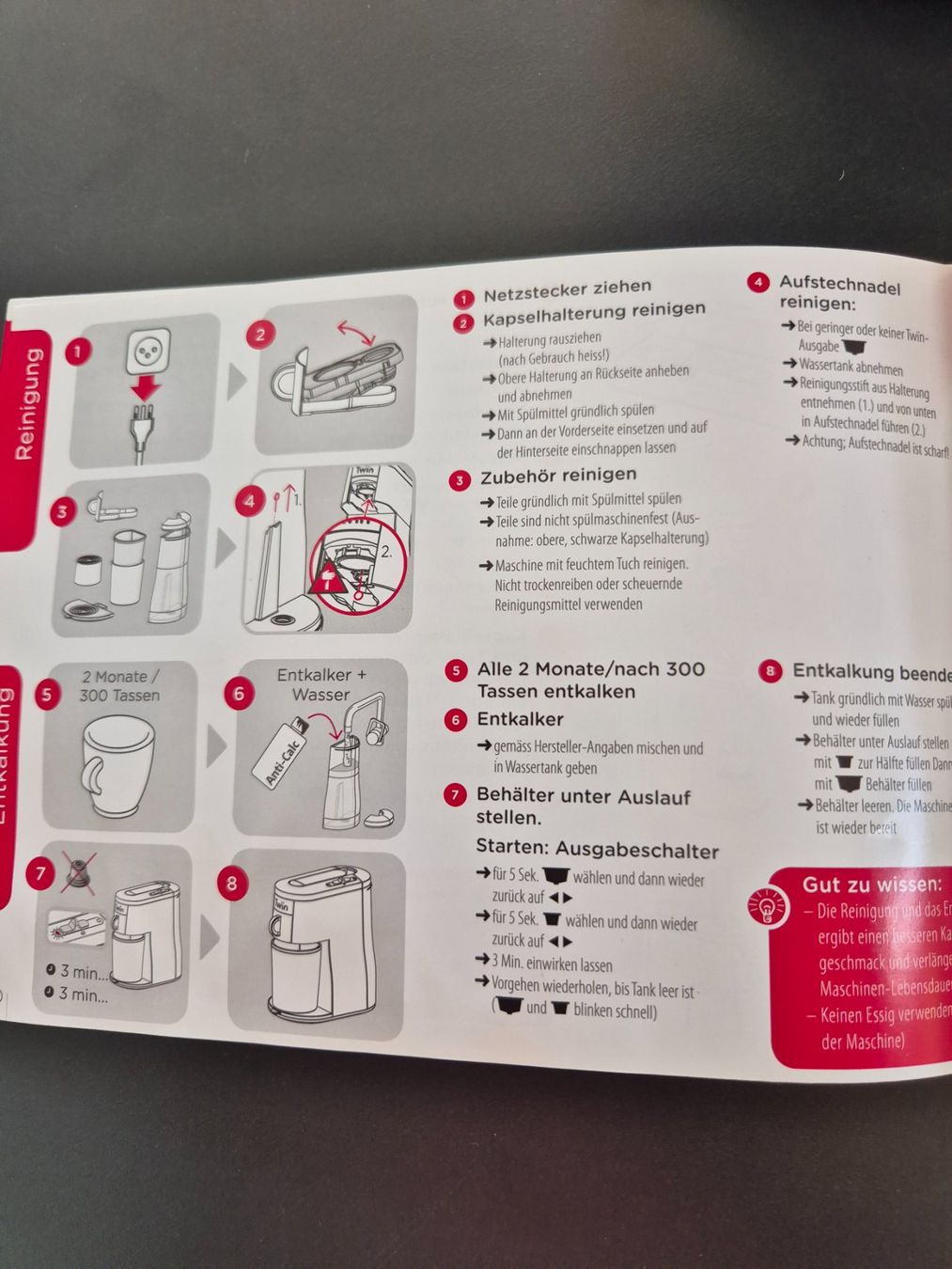 Kaffeemaschinen & Espressomaschinen: Kaffee-Kapsel-Maschine TWIN – Gebraucht aus Lalden von aneleh58 8