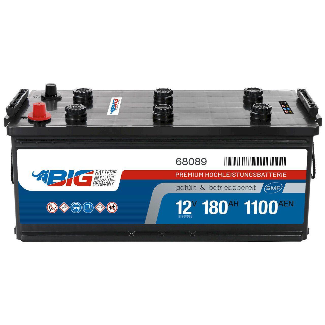Elettrotecnica: BIG Premium 12V 180Ah Batterie – Nuovo e nell'imballaggio originale da Bottighofen venduto da zaap
