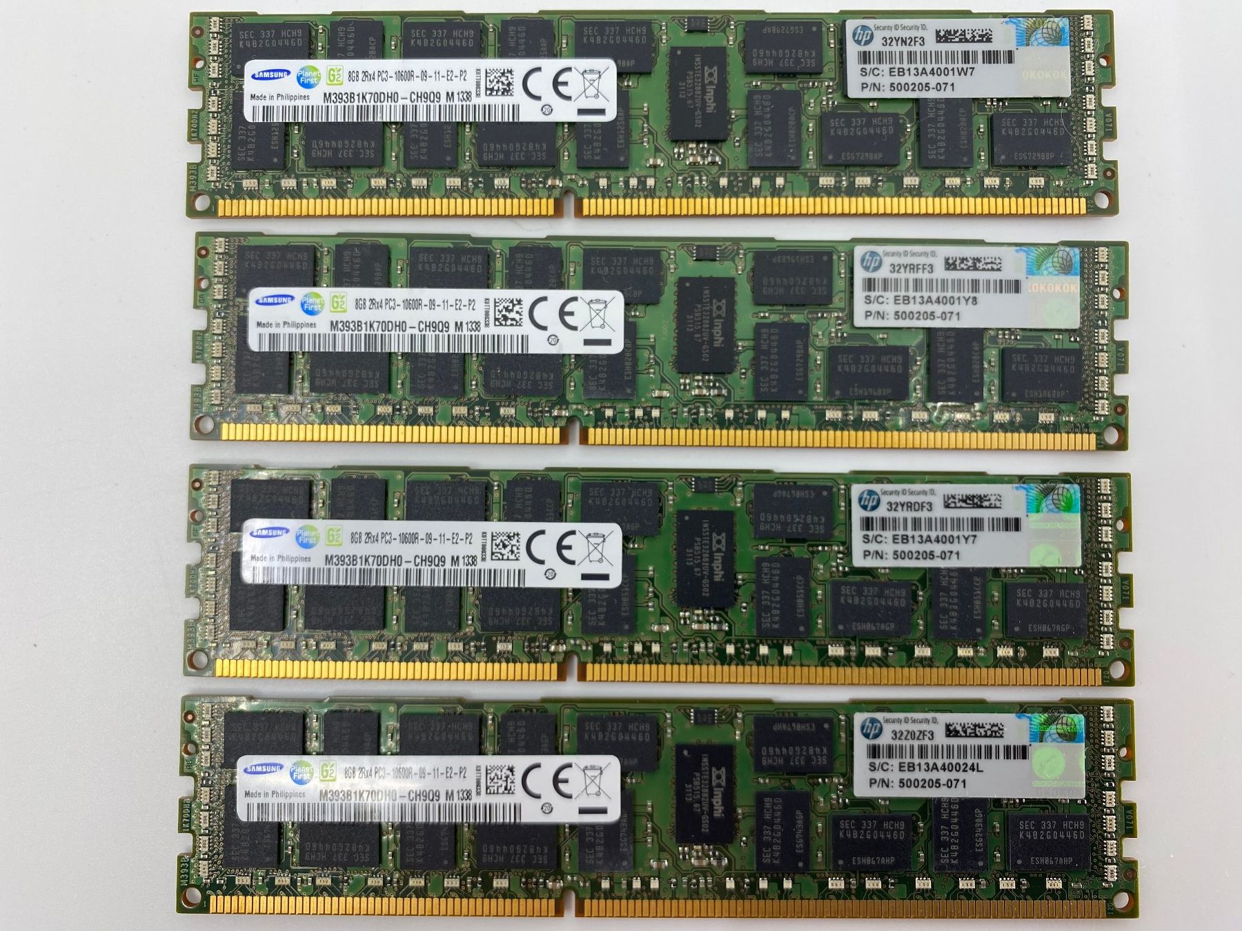 Samsung Memoria / RAM: 8GB 2Rx4 PC3 10600R Memory – Usato da Langwiesen venduto da Restposten-24 1