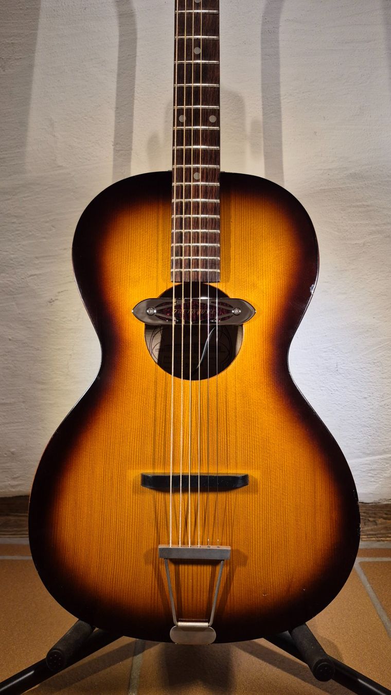 Framus Instruments de musique: Rubber Bridge Conversion Framus 50/1 1957 – D'occasion à Winterthur par NorrSydGuitars 4