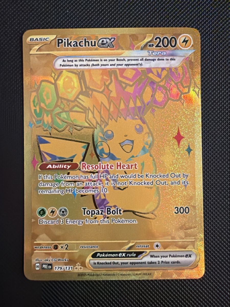 Pokémon Carte collezionabili: Pikachu Ex - 179/131 - Prismatic Evolution 🇺🇸 – Nuovo (secondo la descrizione) da Oberrohrdorf venduto da Samet-TCG