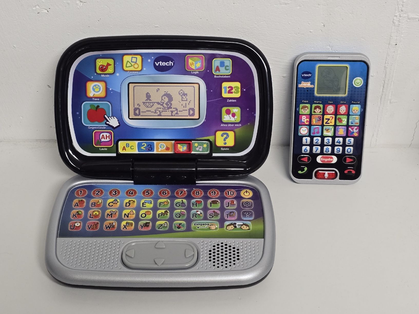 Vtech Giocattoli: Vtech Play Smart Laptop und Natel  – Usato da Teufenthal AG venduto da thuzsu 2