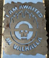 ☠️ Mad Max Fury Road Schild 50x42cm Stahlblech Laser schnitt