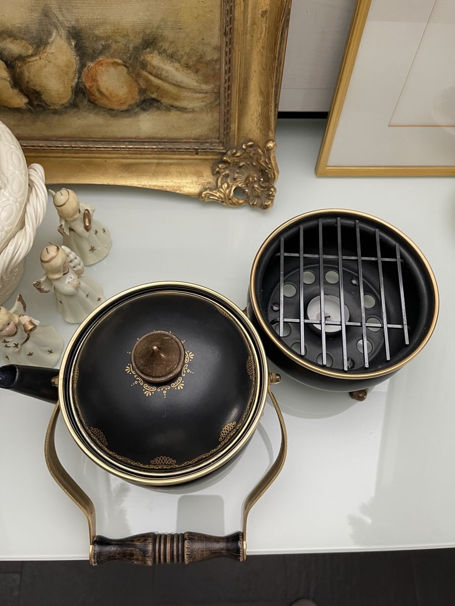 Teiere: Wunderschöner Vintage-Teekessel mit Stövchen  ASTA – Usato da Winkel venduto da Glamour-Style 3