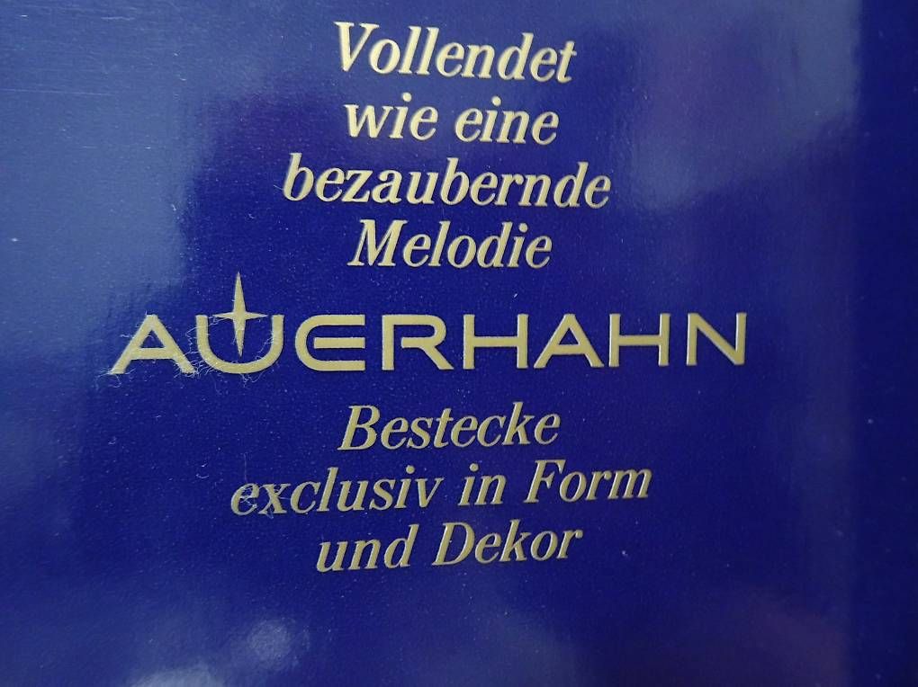 Set di posate: Auerhahn Besteck 30 teilig versilbertes Besteck – Usato da Eschen venduto da f-jag-f 1